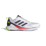 adidas Novaflight 2 Indoor Shoes, Calzado Deportivo Hombre, Cloud White/Aurora Met. / Aurora Plum, 40 EU