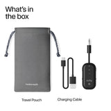 AirFly Pro 2 - Adaptador Bluetooth para avión, par 2 AirPods o Auriculares inalámbricos - Transmisor y Receptor Bluetooth AUX de 3,5 mm para Coches, Barcos, Cintas de Correr, televisores, Esenciales