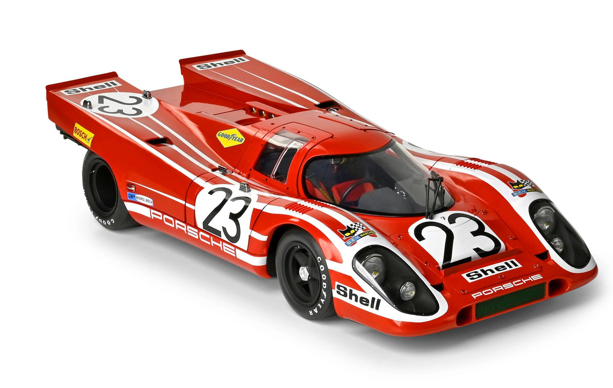 IXO Colecciones 1:8 IXO Porsche 917KH #23 Salzburg - construcción de maquetas, maquetas a Escala, Kit de maquetas, Kit de maquetas, función luz, Kit de construcción