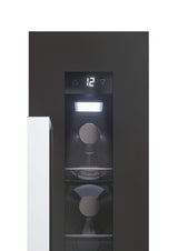 Candy DiVino CCVB 15/1, Vinoteca Integrable Estrecha, 20L, 7 Botellas, Puerta Reversible, 6 Baldas, Tratamiento Anti-UV, Compresor Antivibraciones, LED, Temperatura 5º a 18º, 39DB, Clase C, Negro