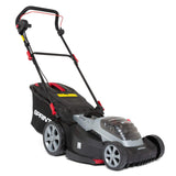 Sprint 2x18V (36V) Cortacésped con batería de litio, 440P18V, 44cm, Powered by Briggs & Stratton, hasta 640 m2, Incluyendo 2x5Ah Baterías y Doble Cargador, 5 años de Garantía