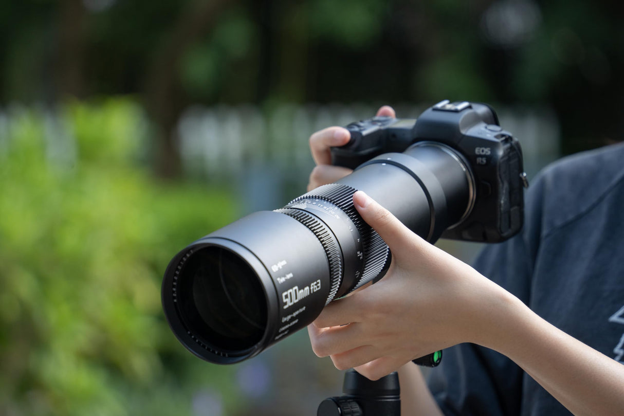 TTArtisan Teleobjetivo de Cuerpo metálico F6.3 de 500 mm Compatible con Montura Nikon Z (Marco Completo), Color Negro