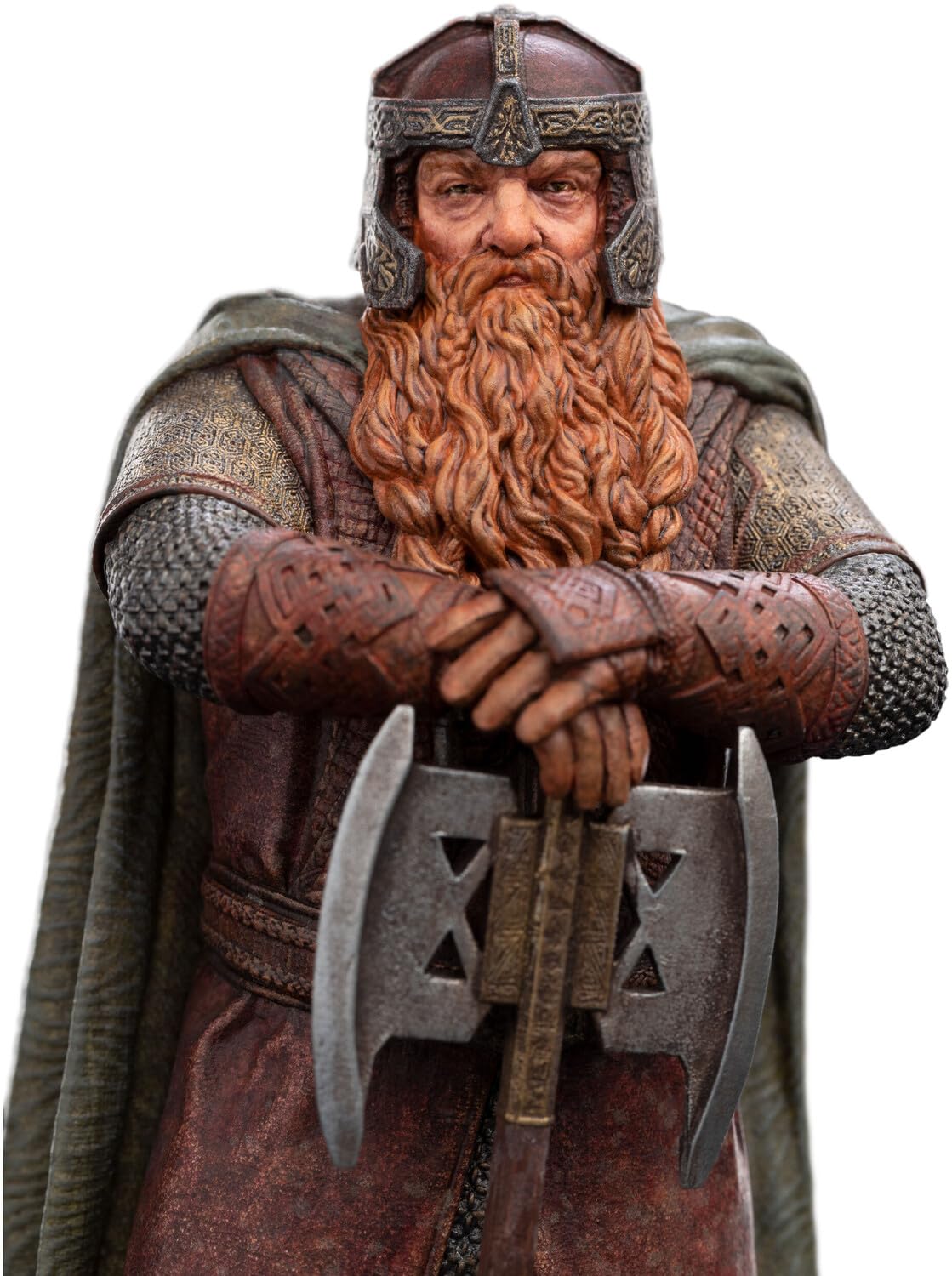 Weta Workshop Pequeña polystone – El Señor de los Anillos Trilogía – Gimli, Hijo de Gloin – Mini Estatua