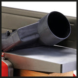 Einhell Cepilladora estacionaria TC-SP 204/2 (1500 W, 9000 rpm, 204 mm de ancho de cepillado, construcción estable para regruesado y planeado, estribo de salida extensible)