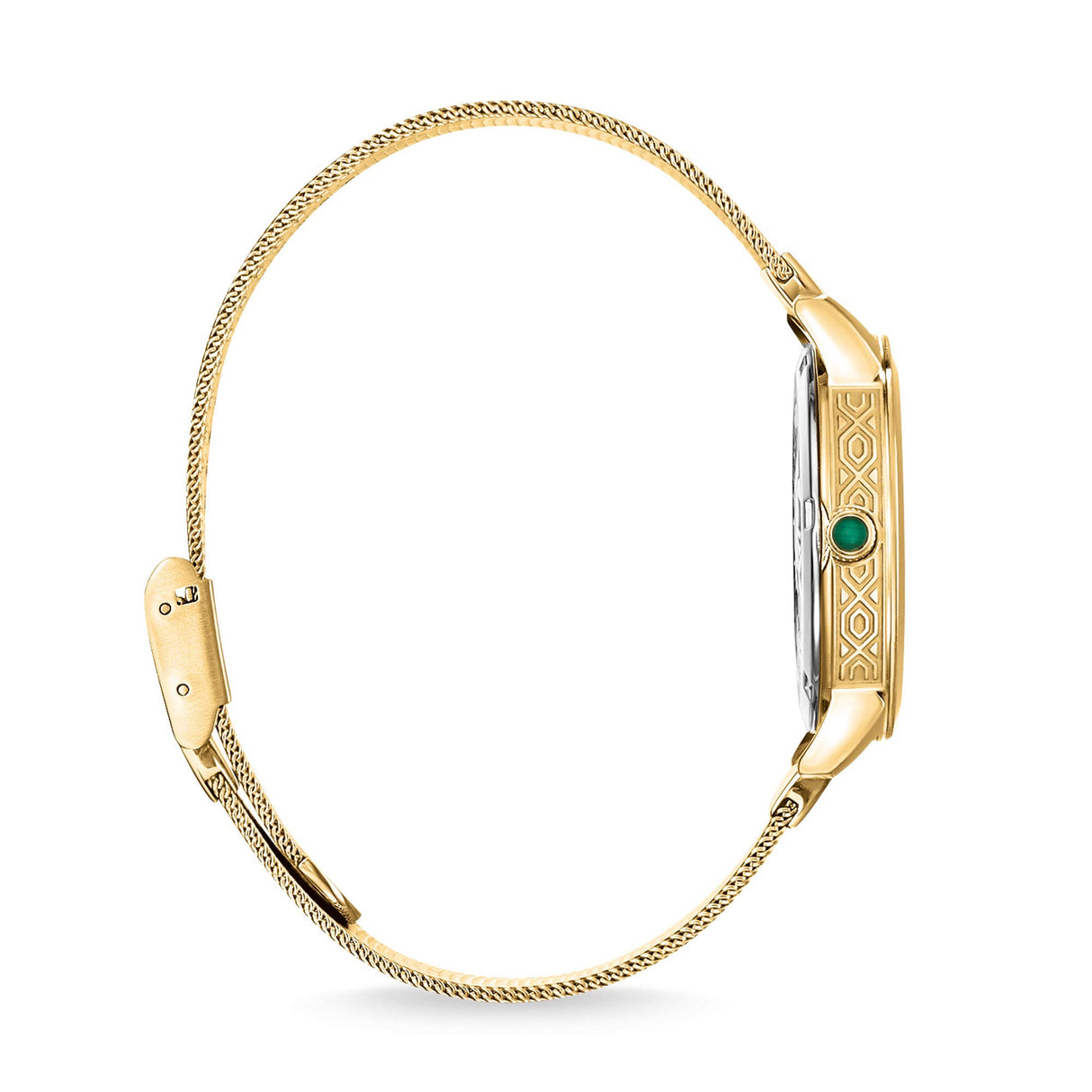 Thomas Sabo Reloj Analógico para Mujer de Cuarzo con Correa en Acero Inoxidable WA0365-264-211-33 mm