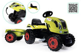 Smoby - Tractor a Pedales con Remolque (710114)