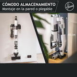 Hoover Aspiradora Escoba Sin Cable Potente con Corner Genie™ para Limpiar Todos los rincones, Cepillo Anti-Enredos, Luces LED, 2 Baterías [HFX]