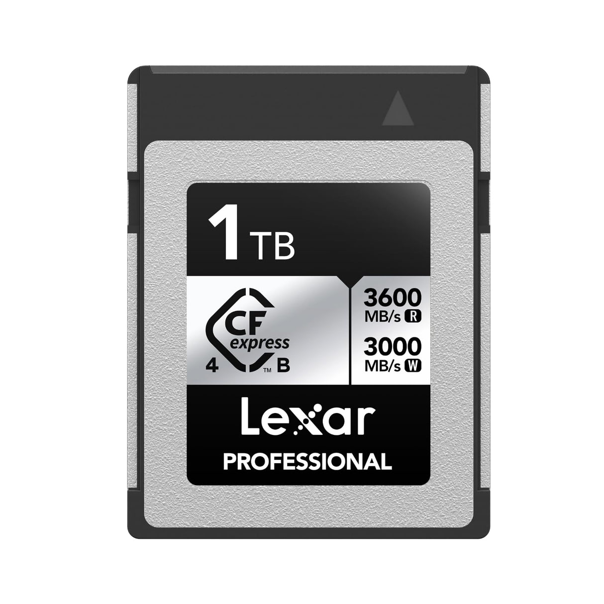 Lexar Professional CFexpress 4.0 Type B Silver Series 1TB, Tarjeta Tybe B hasta 3600MB/s lectura/2600MB/s Escritura, Tarjeta de Memoria CF para vídeo 8K Raw/DSLR, retrocompatible con cámara XQD