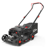 Güde Cortacésped Eco Wheeler 390 1,6 R (Motor de Gasolina de 4 Tiempos 1,6/2 (kW/PS), Ancho de Corte 390 mm, Dispositivo de Pesca de 35 L, Ajuste de Altura de Corte 30 – 66 mm, siega, recolección,