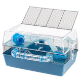 Ferplast Jaula para Hámster DUNA FUN, Jaula para Pequeños Animales, Accesorios Robustos Incluidos, 71,5 x 46 x 41 cm,