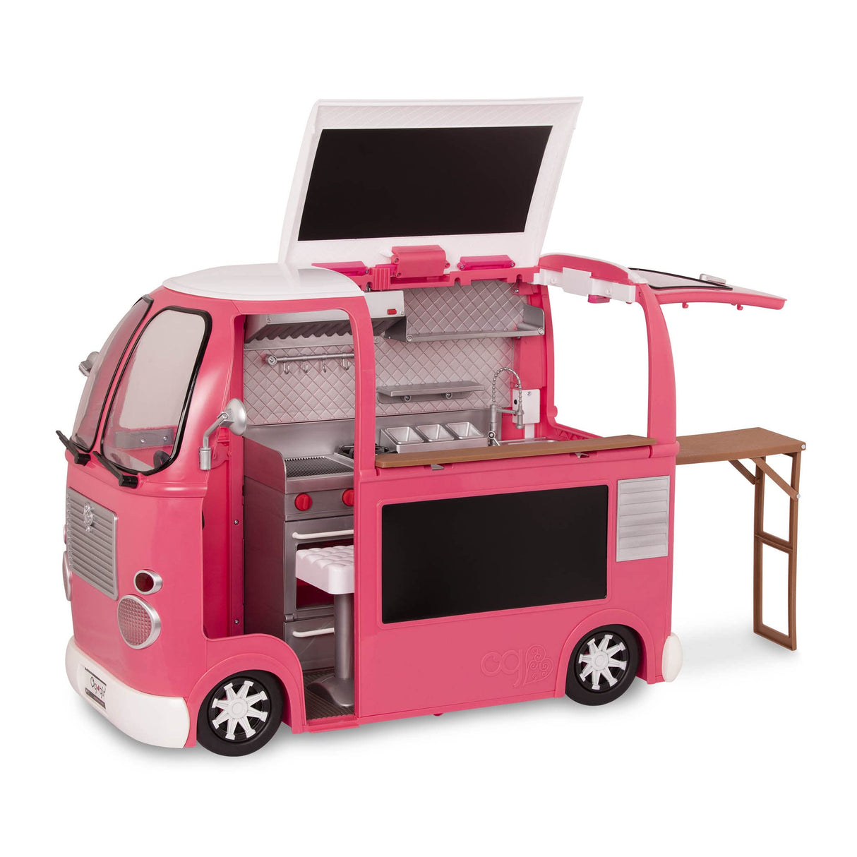 Our Generation BD37969Z - Food truck rosa