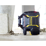 Stanley - FatMax FMHT77446-1 Nivel láser rotativo de luz roja RL600 a pilas