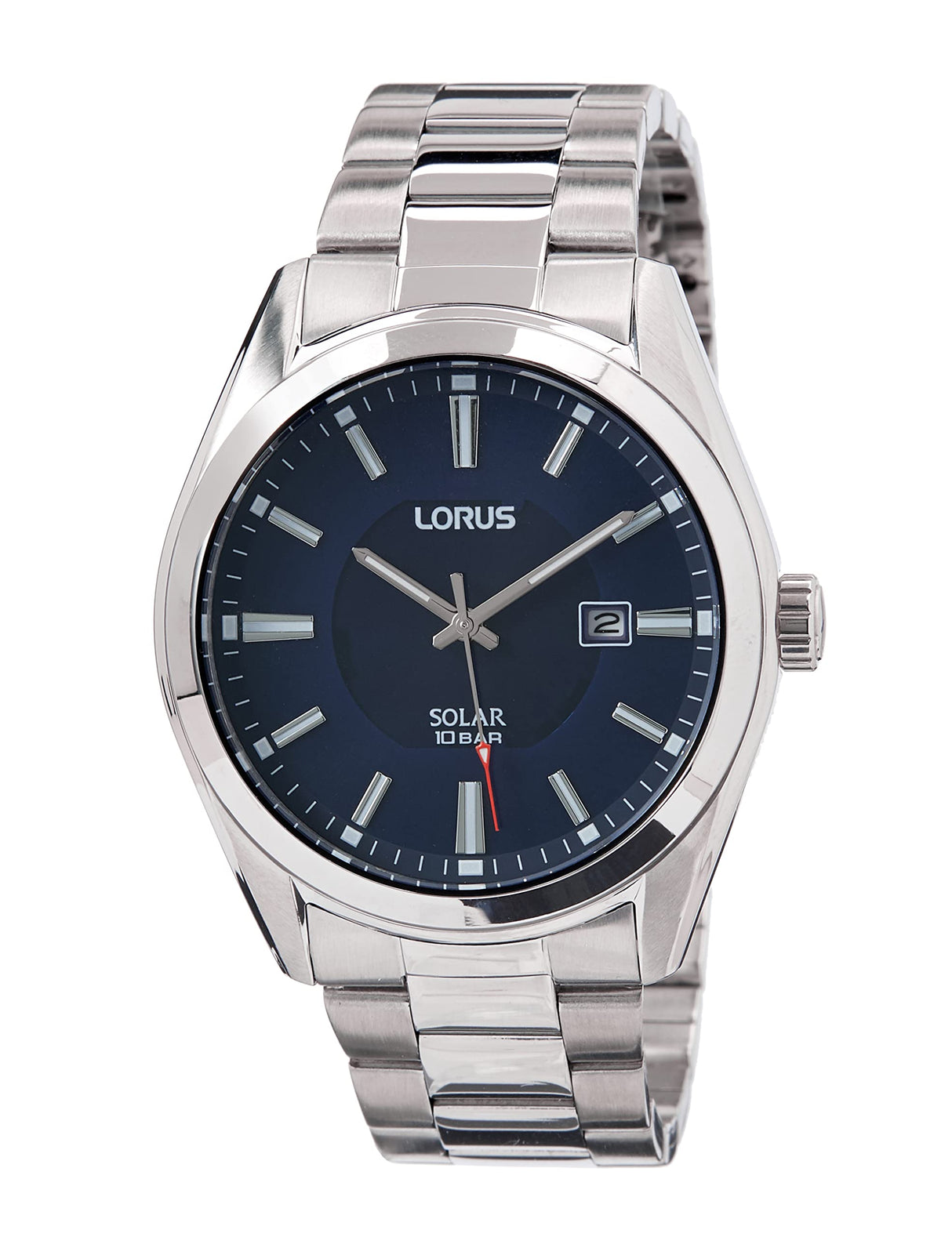 Seiko Reloj Analógico para Hombres de Cuarzo con Correa en Metal RX329AX9