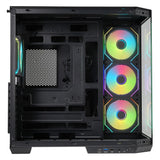 Itek Case Dark Cave AKU - Gaming Tower - ATX - 4x12cm ARGB Fan - USB3 & Type-C- Pared Lateral y Frontal de Vidrio Templado