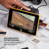 KODAK Escáner de película Digital Slide N SCAN MAX 7"- La Pantalla LCD Grande de 7" Convierte los Negativos de Color en 22MP HD b & w JPEG