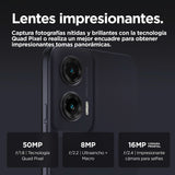 Motorola Moto g35 5G, 12GB (4GB+8GB RAM Boost)/128GB Gris, Pantalla FHD+ 6.72", cámara Dual de 50MP y Ultra Gran Angular, Selfie 16MB, batería 5000 mAh, Carga rápida de 18W