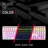CHERRY MX BOARD 3.0 S, Teclado Mecánico de Gaming con Cable, Distribución de Teclado Europeo (QWERTY), Bastidor Robusto de Aluminio, Iluminación RGB, Switches MX BROWN, Blanco