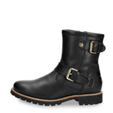 Panama Jack Felina Igloo Trav Motorcycle - Barco para mujer, Negro, 42 EU
