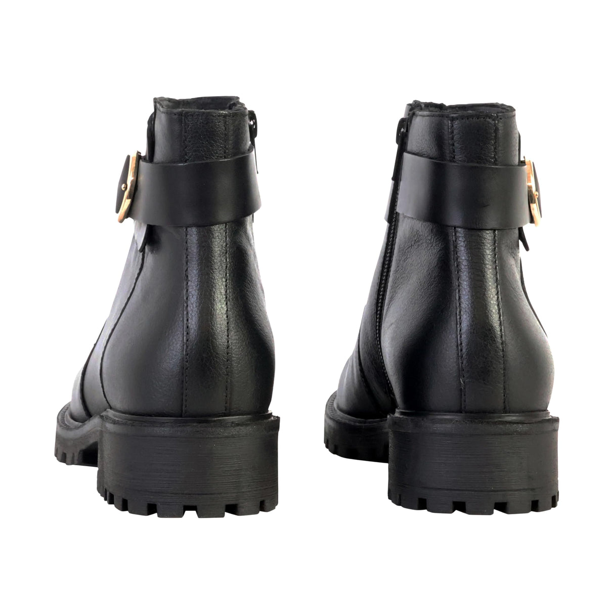 Geox D Hoara B, Bota de Tobillo Mujer, Negro, 38 EU