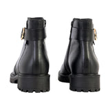 Geox D Hoara B, Bota de Tobillo Mujer, Negro, 38 EU