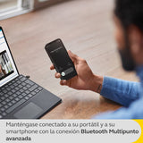 Jabra Evolve2 Buds, Auriculares Bluetooth Intraaurales Inalámbricos, Cancelación Activa de Ruido, Tecnología de Voz MultiSensor y Base de Carga Inalámbrica, Certificados para MS Teams, Negro