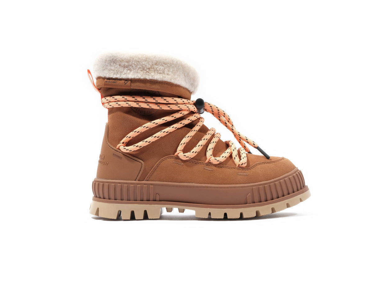 Palladium Pallashock Hiver, Botas Cortas al Tobillo Mujer, marrón, 37 EU