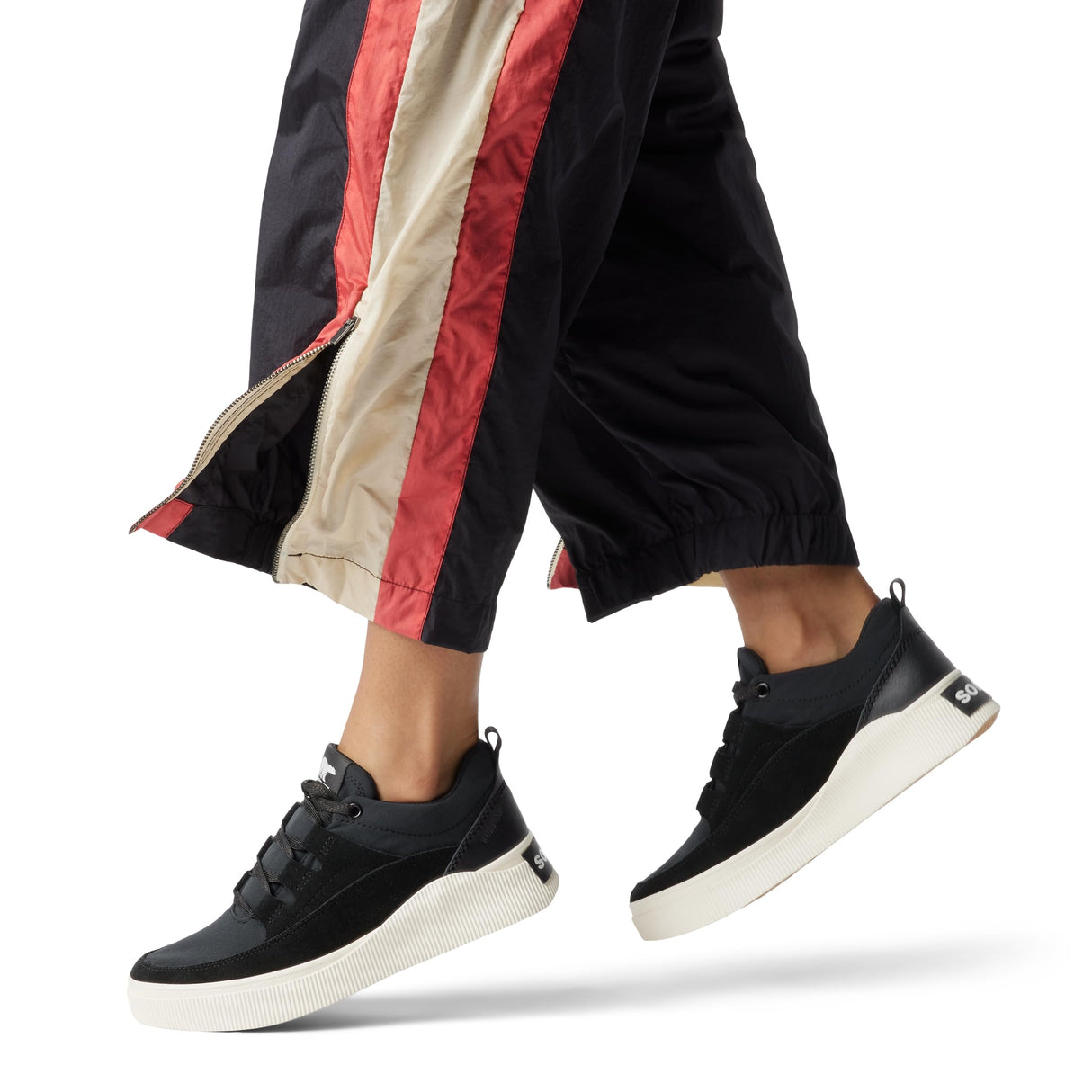 Sorel out N About Low Sneaker WP, Zapatillas, Mujer, Black Gum 2 out N About 4, 38.5 EU