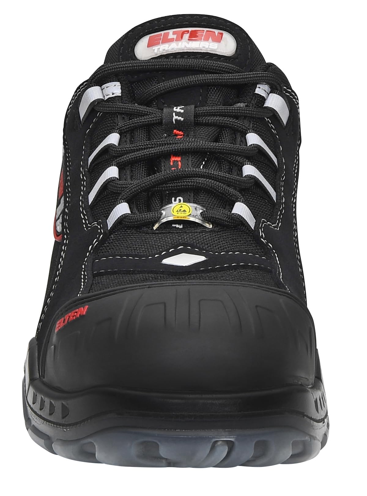 ELTEN SENEX Pro ESD S3, Zapatos de seguridad para hombre, ligero, puntera de plástico, material superior: textil, forro interior: textil (transpirable), talla 42