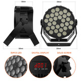 Audibax Dallas 300 - Foco LED para Discoteca - Foco Profesional 300W - Equipado con 30 Luces LED RGBW de 10W - Sincronización con Música - Modo Automático - Conexión DMX de 4 u 8 Canales