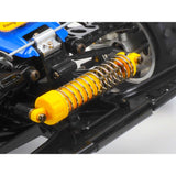 Tamiya 58710 1:10 RC Hotshot II Blockhead Motors - Coche teledirigido, vehículo RC, modelismo, Kit para Montar, Hobby, Bricolaje, Azul Claro