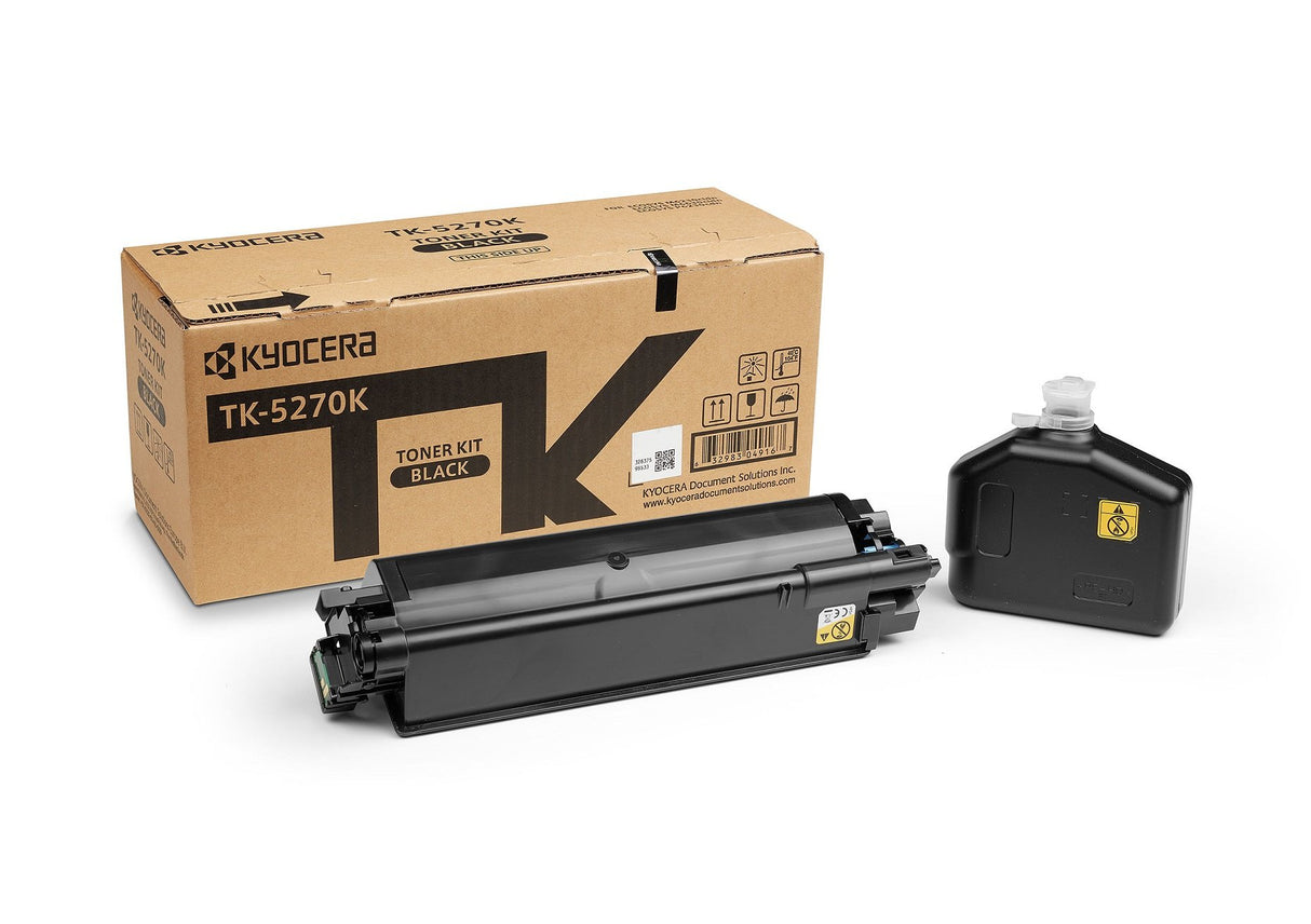 Kyocera TK5270K Toner adatto a M6230CIDN negro 1T02TV0NL0 8000 Lados