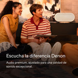 DENON Home 600 Altavoz Inteligente Inalámbrico con HEOS, Dolby Atmos Music, Audio Hi-Res, 8 Drivers, Función Par Estéreo, WiFi, AirPlay 2, Bluetooth, Sonido Premium Multiroom - Stone