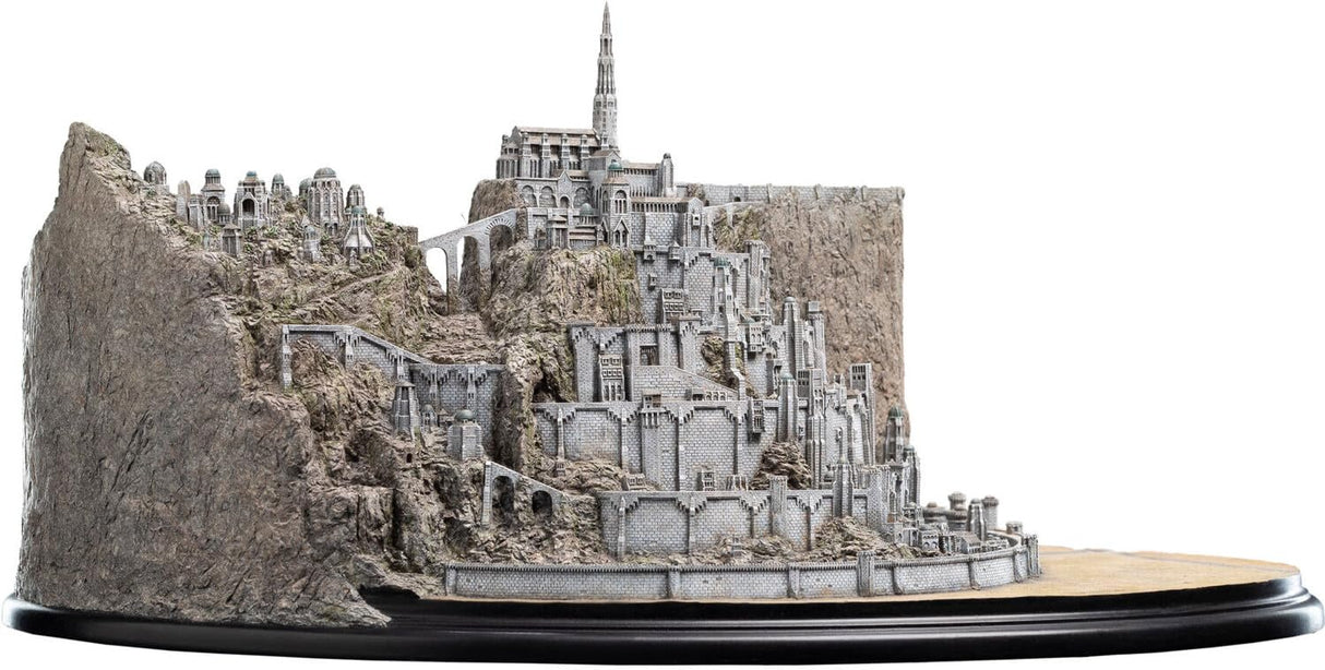 WETA Collectibles El Señor de los Anillos Estatuilla Minas Tirith 21 cm Negro