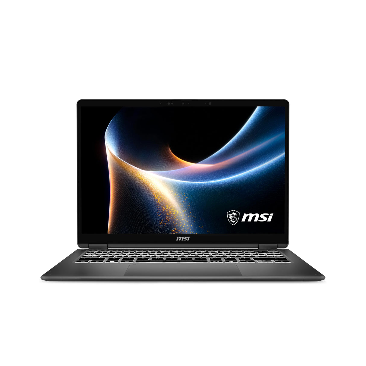 MSI Prestige 14 Flip AI+ D3MTG-051ES portátil táctil 14" FHD+(1920x1200) (Intel Core Ultra X7 358H, RAM 32GB, SSD 1TB, Windows 11 Home) Platinum Gray - Teclado QWERTY español