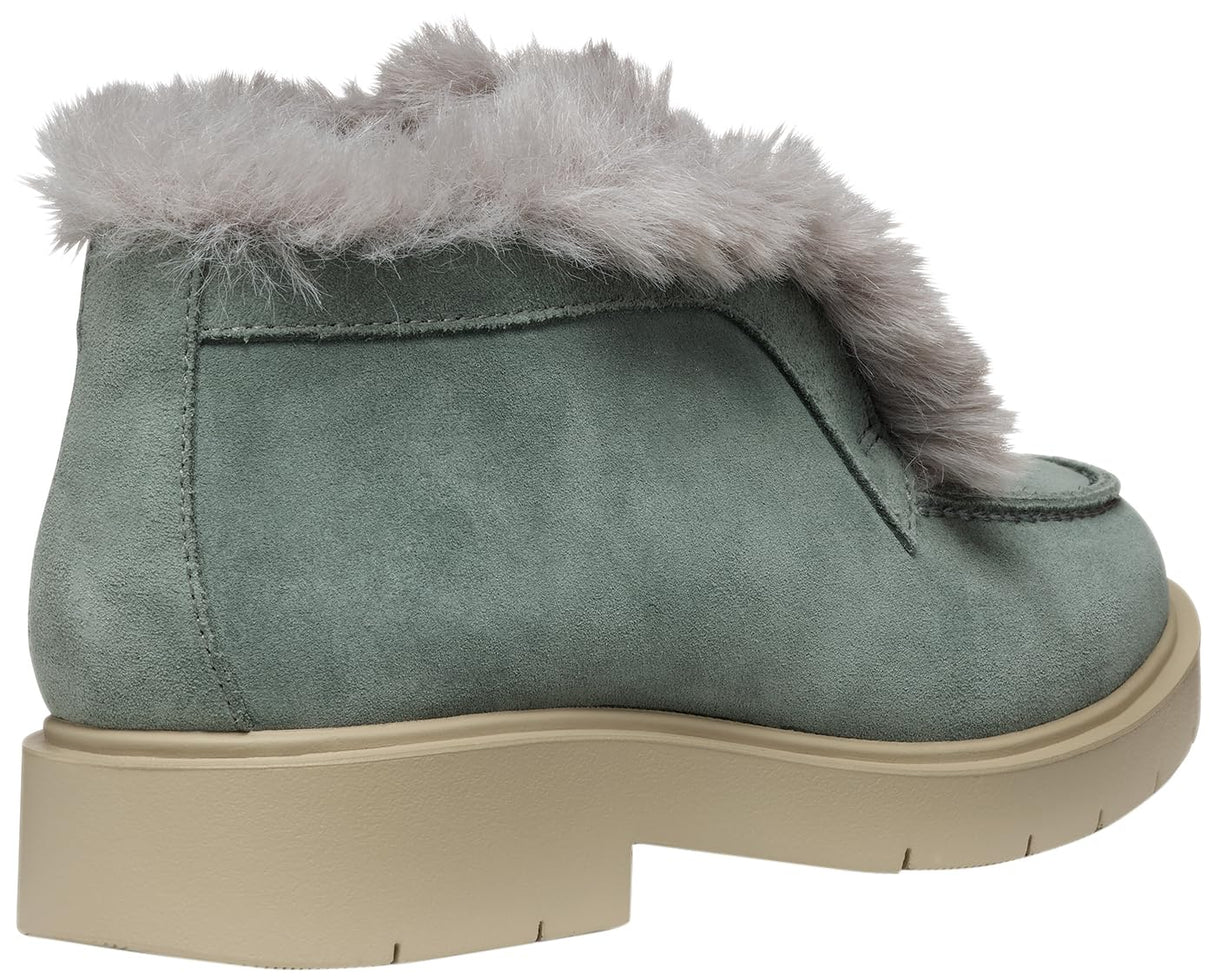 Geox D Spherica Ec1 D, Bota de Tobillo Mujer, Sage Dk Grey, 41 EU