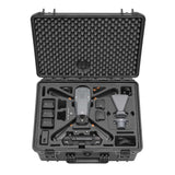 TOMcase Maleta Exterior Ready To Fly para dji Mavic 3 Enterprise/Thermal/Multispectral, Plus Combo, RC Pro Controller, Cargar en la Caja, IP67 Caso Impermeable - Made in Germany (Negro)