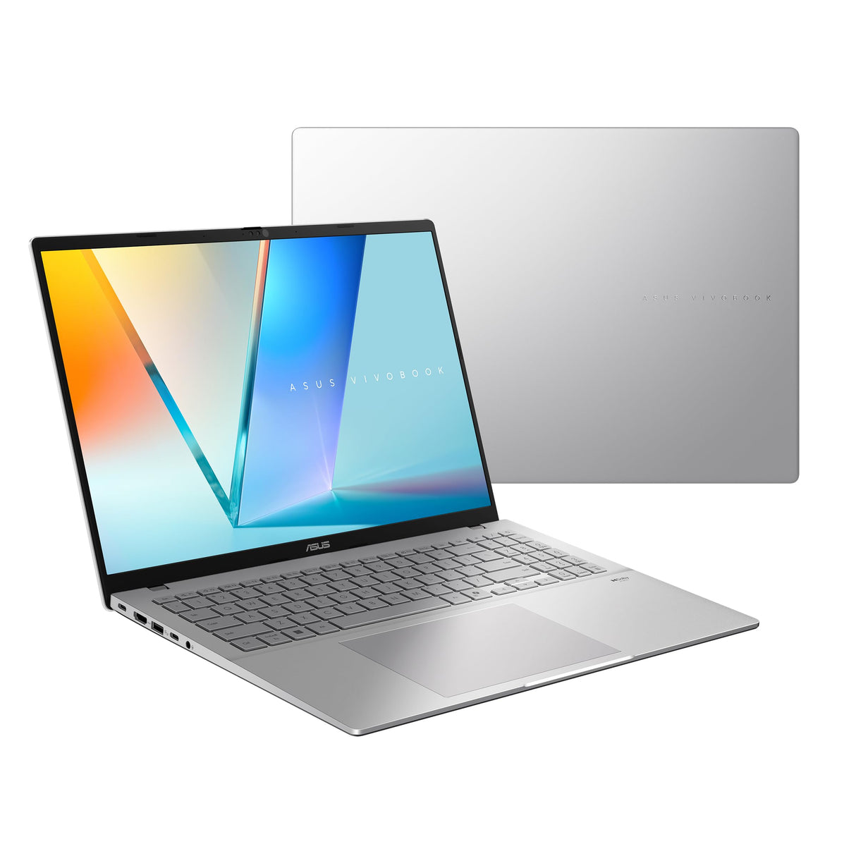ASUS Vivobook OLED M3607KA-SH050W - Ordenador Portátil 16" WUXGA (AMD Ryzen AI 7 350, 32GB RAM, 1TB SSD, Radeon 860M, Windows 11 Home) Plata Fría - Teclado QWERTY español