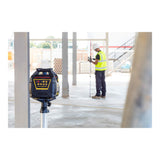 STANLEY FATMAX FMHT77447-1 - Nivel láser rotativo de luz roja RL700L a batería
