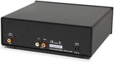 Pro-Ject CD Box DS - Reproductor de CD y SACD. Ancho 206mm.Salida de Audio 2RCA y Digital Coaxial, 24bit/192kHz Burr Brown DAC (PCM1796). Incluye Mando a Distancia. Color Silver.