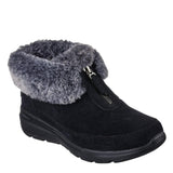 Skechers On-The-go Glacial Ultra-Sweet Vibes, Botas Cortas al Tobillo Mujer, Black, 39 EU