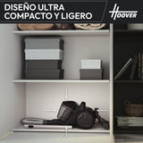 Hoover HP1 Aspiradora Compacta Potente para Suelos Duros, Delicados y Alfombras, Boquillas para Parquet y Mascotas, Filtro de Polvo EPA, Capacidad 2L, Accesorios Integrados, Radio de 8,2m [HP120PET]