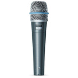 Shure BETA 57A Instrument Micrófono - MIC dinámico supercardioid para aplicaciones vocales e instrumentales con alto elemento de neodimio de salida de alta salida