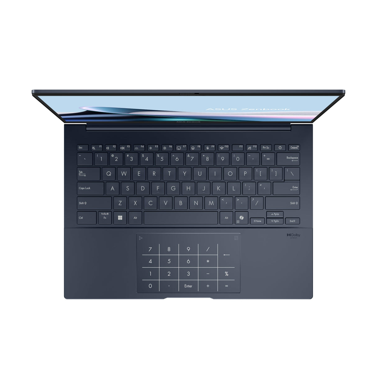 ASUS Zenbook 14 OLED UX3405CA-PZ006W - Ordenador Portátil 14" WQXGA+ 120Hz (Intel Core Ultra 9 285H, 32GB RAM, 1TB SSD, ARC 140T, Windows 11 Home) Azul Ponder - Teclado QWERTY español
