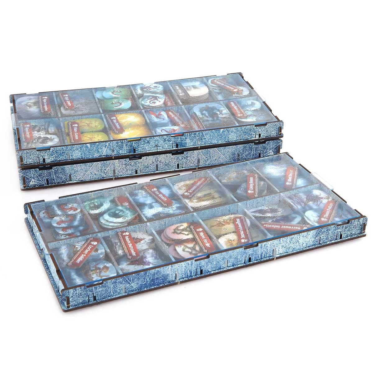 POLANDGAMES - Inserto: Frosthaven UV Print Organizador, ERA89243, Blanco