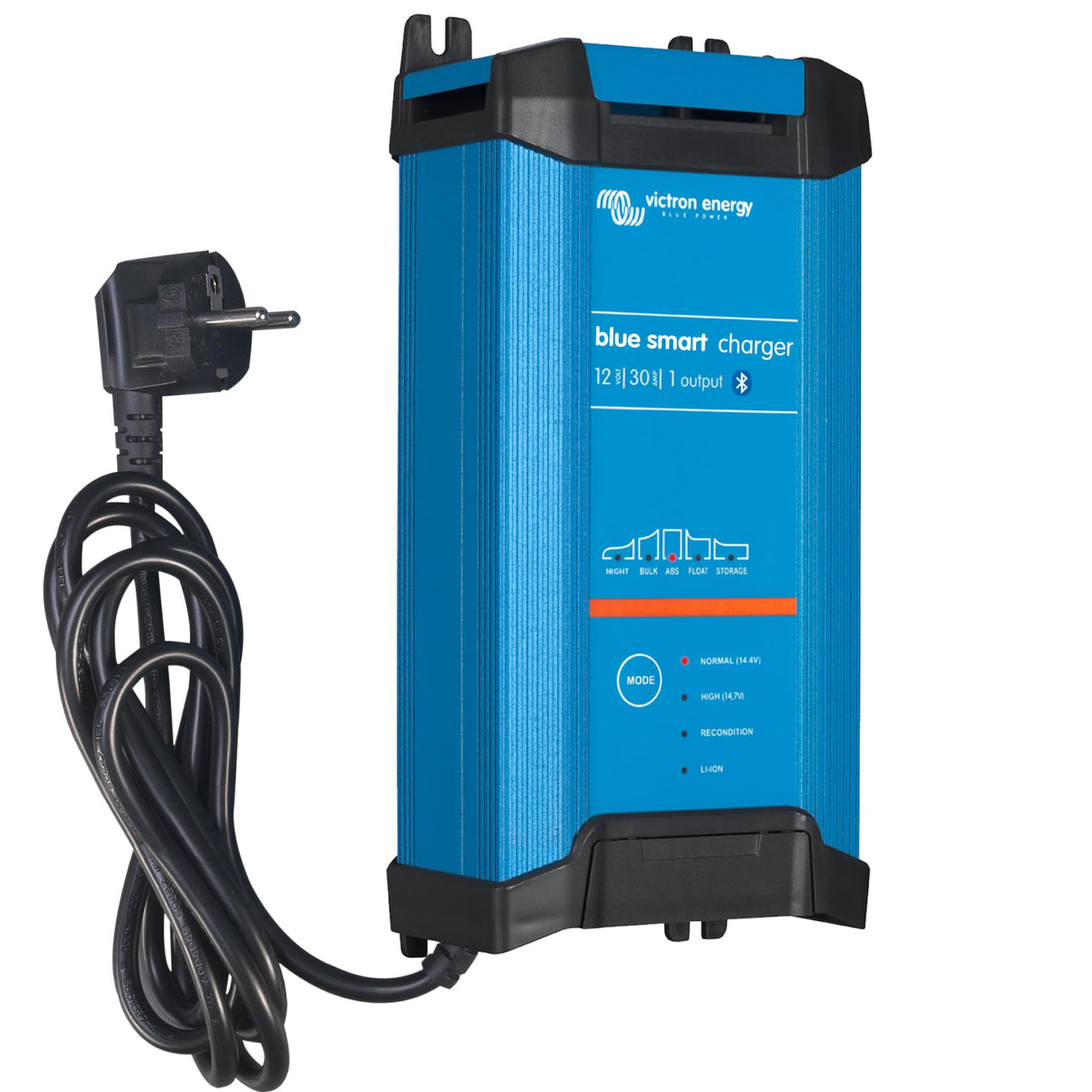 Victron Energy Blue Smart IP22 12-Voltios 30 amperios 230V, Cargador de Batería de Salida Única CEE 7/7, Bluetooth