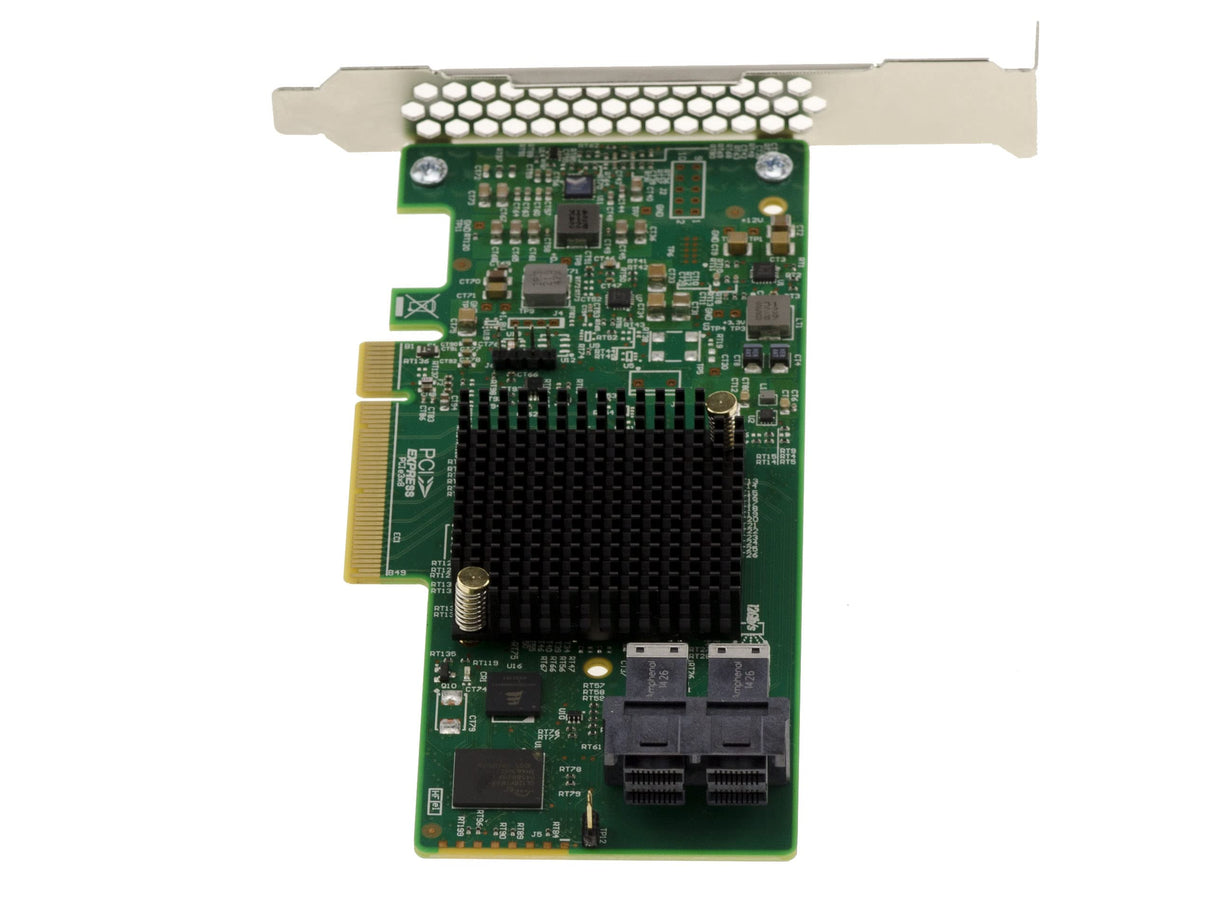 KALEA-INFORMATIQUE Tarjeta controladora PCIe 3.0 SAS de 12 GB con 8 Puertos internos. Modelo OEM 9300-8i con chipset 3008 Fusion MPT 2.5 SAS