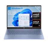 HP OmniBook 5 16 - Ordenador portátil de 16" 2K (AMD Ryzen AI 7 350, 32GB RAM, 1TB SSD, AMD Radeon 860M, Windows 11) Azul - Teclado QWERTY Español