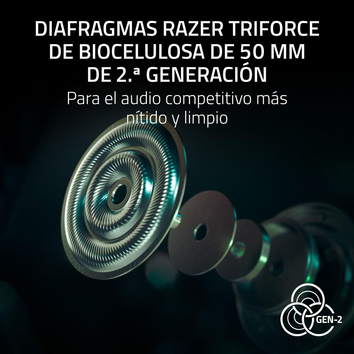 Razer BlackShark V3 Pro for PlayStation - Auriculares inalámbricos para esports con cancelación activa de ruido ANC - Controladores de 50mm - HyperSpeed 2,4GHz - Spatial THX - PS5/PC | Negro