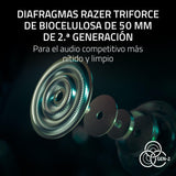 Razer BlackShark V3 Pro for PlayStation - Auriculares inalámbricos para esports con cancelación activa de ruido ANC - Controladores de 50mm - HyperSpeed 2,4GHz - Spatial THX - PS5/PC | Negro