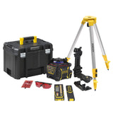 Stanley - FatMax FMHT77446-1 Nivel láser rotativo de luz roja RL600 a pilas
